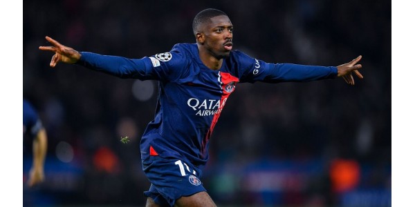 Ousmane Dembélé no ayudó al Paris Saint-Germain a vencer al FC Barcelona